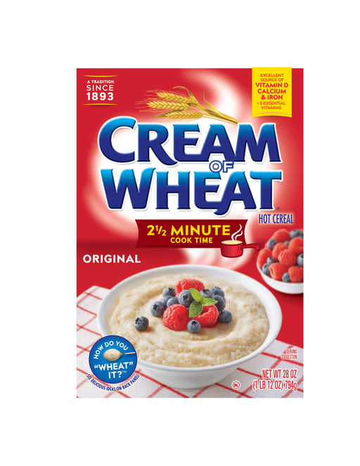 Cream Of Wheat Hot Cereal, Instant, Original - 12 pack, 1 oz