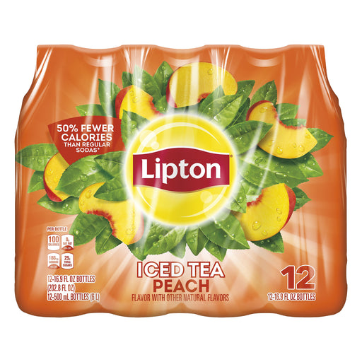 Lipton Orange Blossom Herbal Iced Tea 12 - 16.9 fl oz Bottles — Gong's  Market