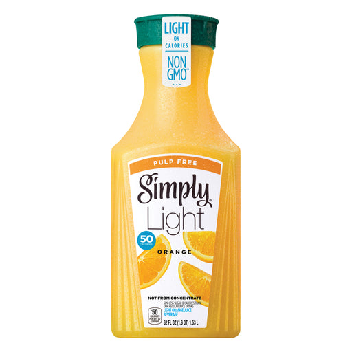 Simply Orange Pulp Free Orange Juice 52 Oz Pack Of 2 Bottles - Office Depot