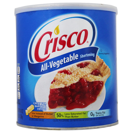 Crisco All-Vegetable Shortening 3 ea — Gong's Market