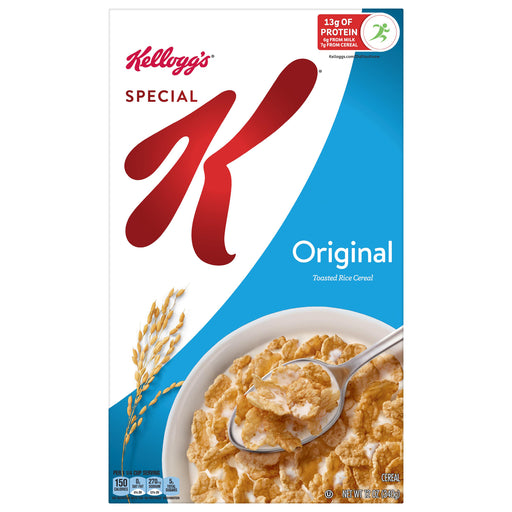 Frosted Flakes Breakfast Cereal, 8 Vitamins and Minerals, Kids Snacks,  Large Size, Original, 19.2oz Box (1 Box)