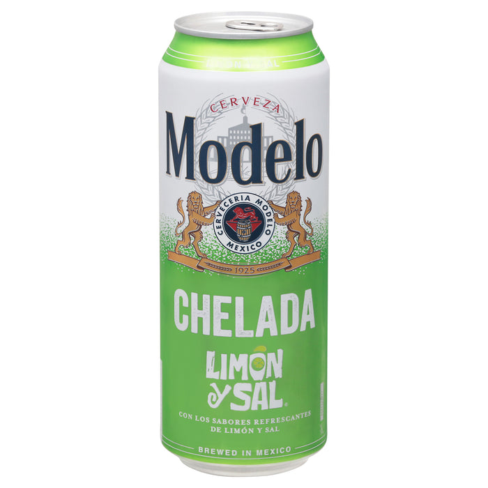 Modelo Chelada Limon Y Sal Beer 1 pt Can — Gong's Market
