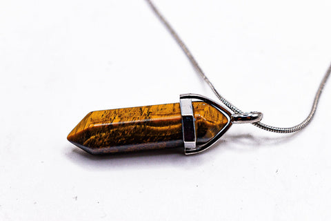 tiger eye pendant necklace