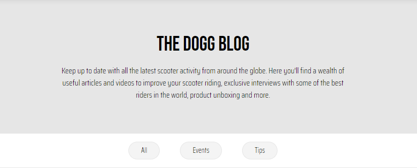 Dogg Blog