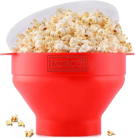 Korcci Silicone Popcorn Popper