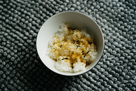 Furikake on rice