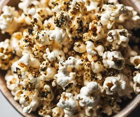 closeup picture of hurricane popcorn