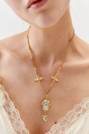 Gold Saber Necklace - Sage & Saber