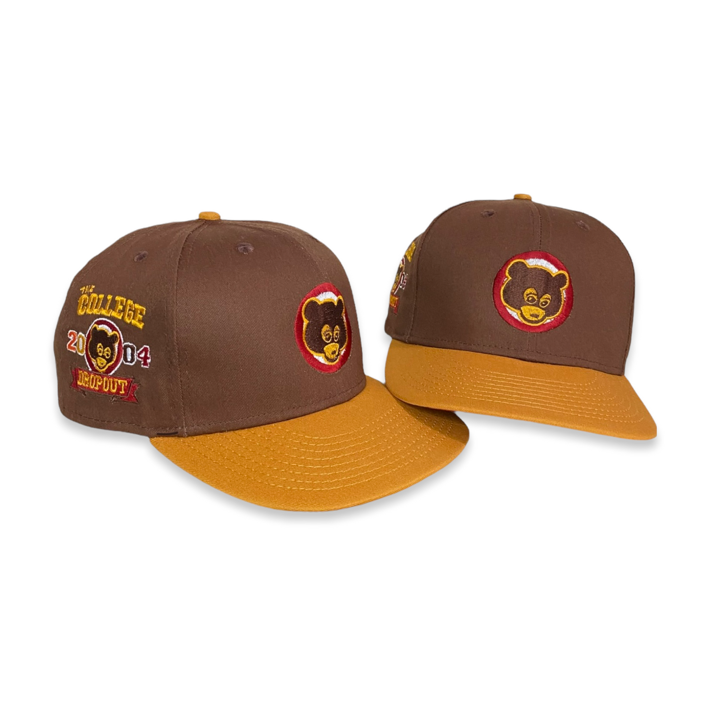 KANYE WEST COLLEGE DROPOUT CAP TAN