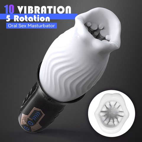 360° Automatic Rotation Oral Sex Masturbator