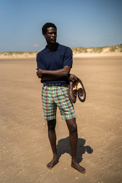 Kit Blake windsor madras shorts ivy style