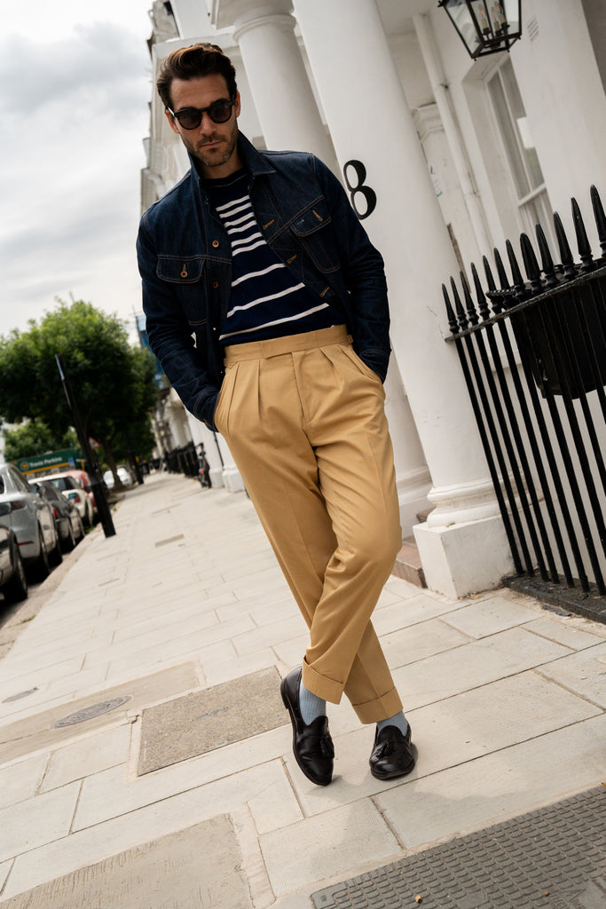 Kit blake trousers summer cotton and linen trousers