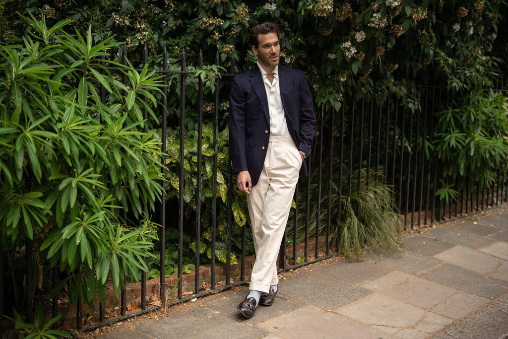 Kit blake trousers summer cotton and linen trousers