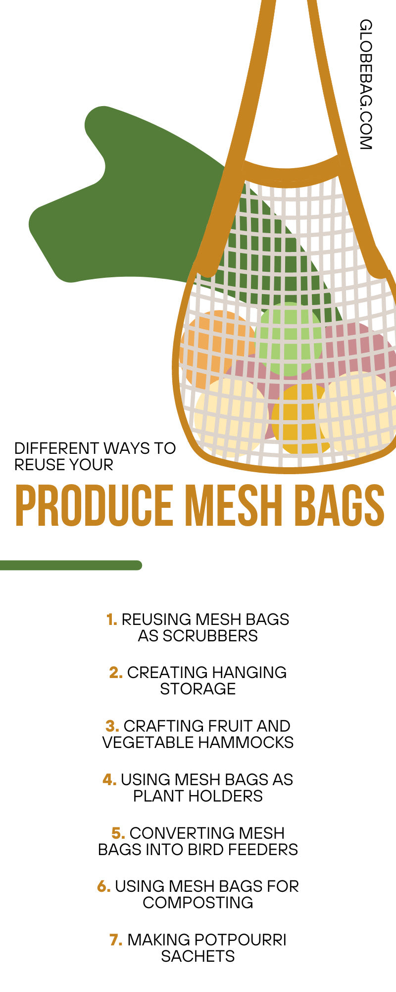 10 Different Ways To Reuse Your Produce Mesh Bags