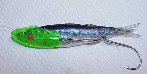 Trolling with Bait and Cut Bait: Bait Rigs: Krippled Anchovy