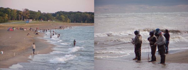 Great Lakes Surf Fishing Methods, locations, tips and techniques