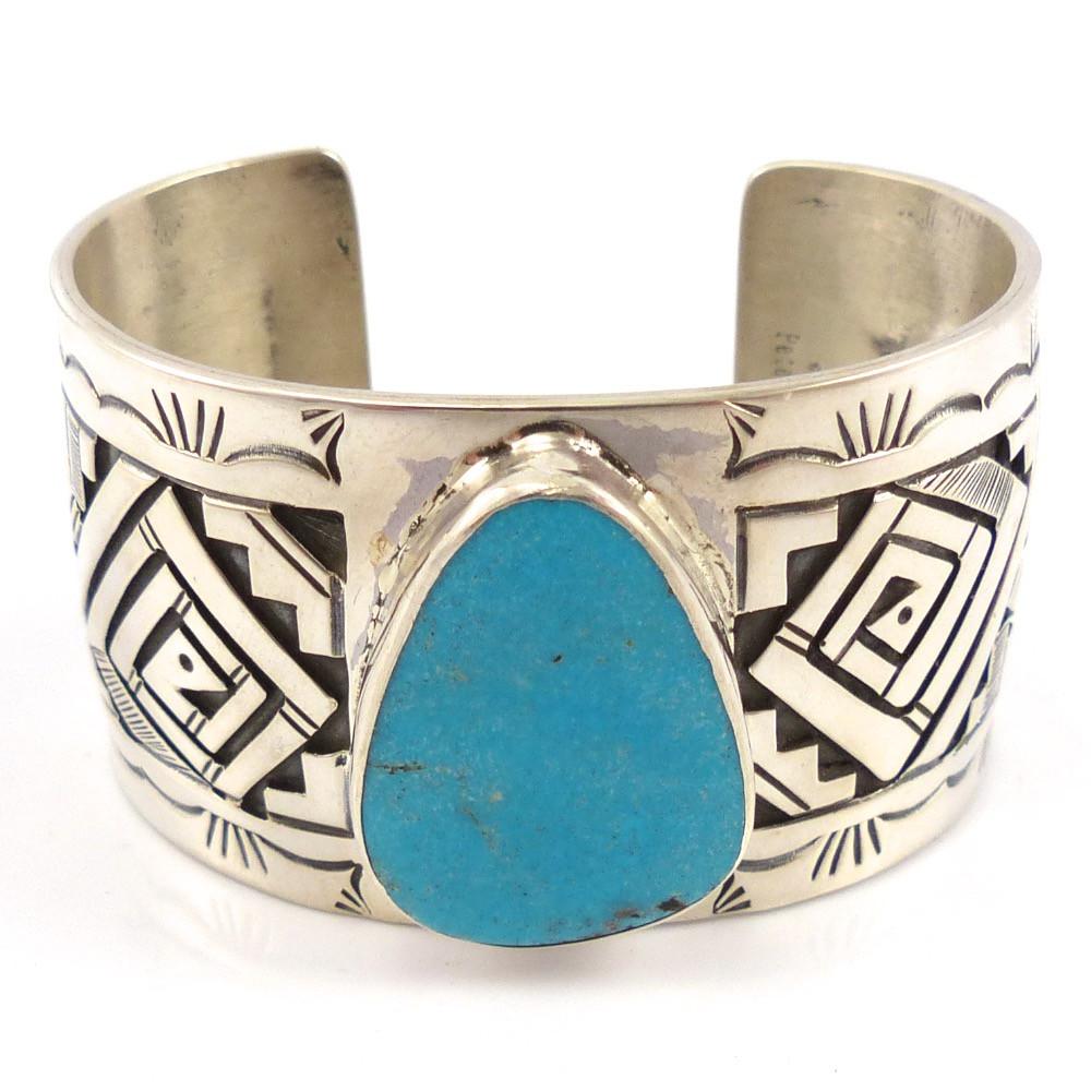 Kingman Turquoise Cuff - Garland's