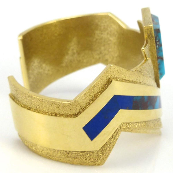 Tufa Cast Gold Bracelet – Garland's Indian Jewelry