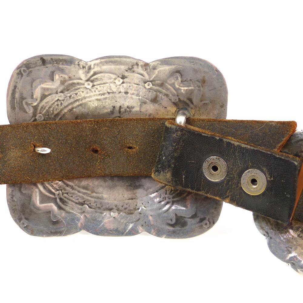 1940s Silver Concha Belt - Garland's