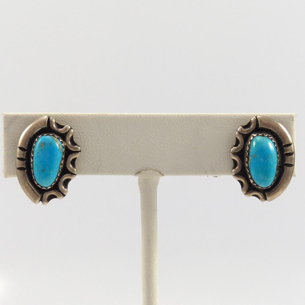 Clip Sleeping Beauty Turquoise Earrings – Garland's Indian Jewelry