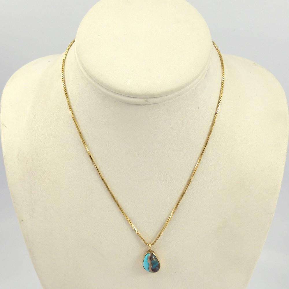 1980s Bisbee Turquoise Necklace – Garland's Indian Jewelry