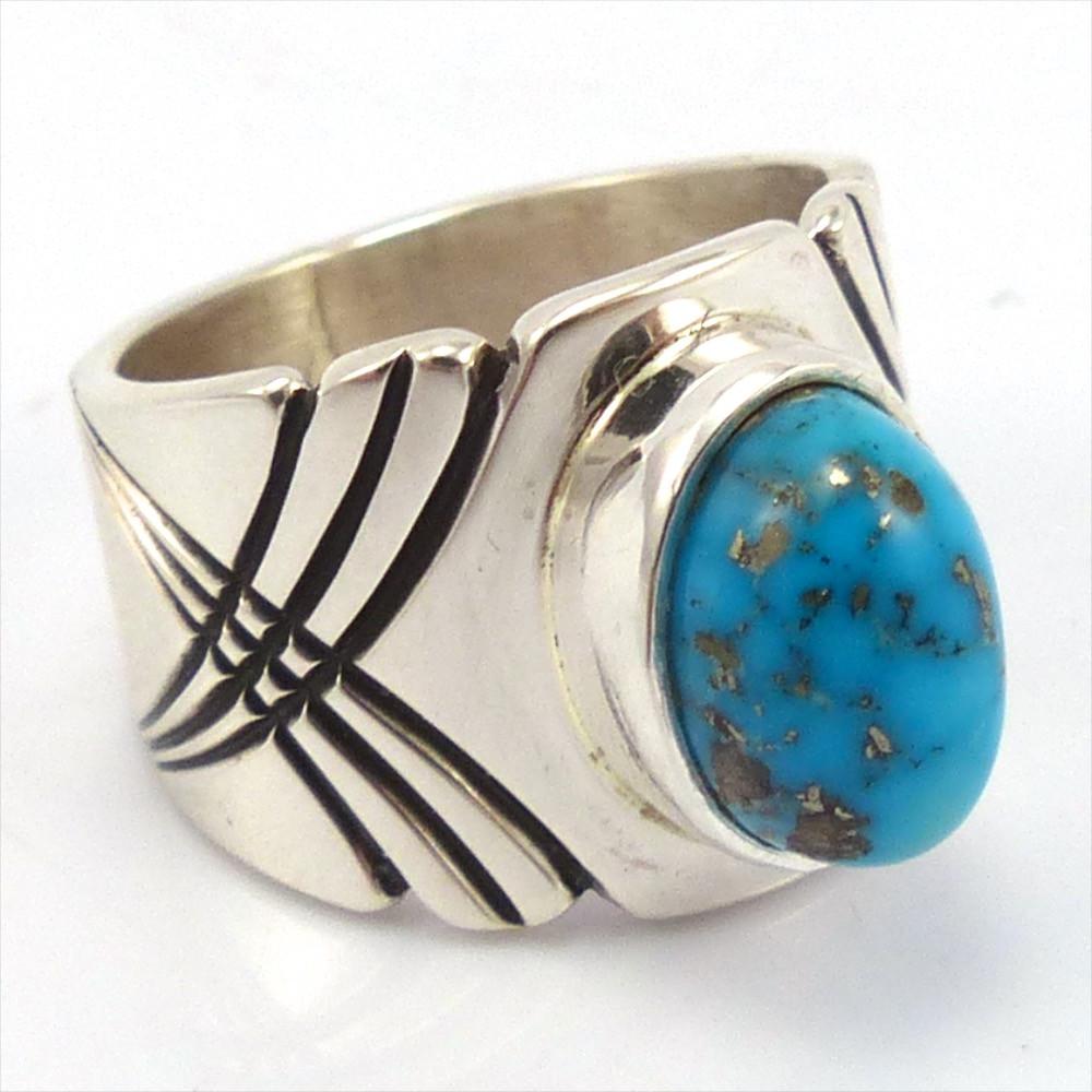 Bisbee Turquoise Ring – Garland's Indian Jewelry