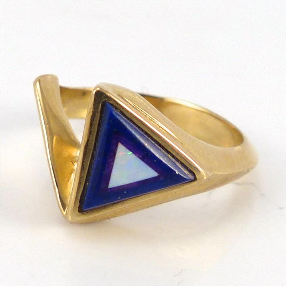 Gold Inlay Ring– Garland's
