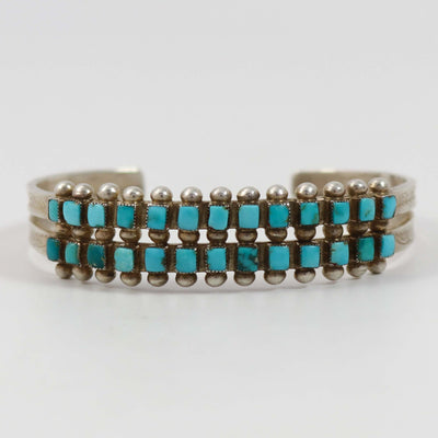 1940s Turquoise Row Cuff – Garland's