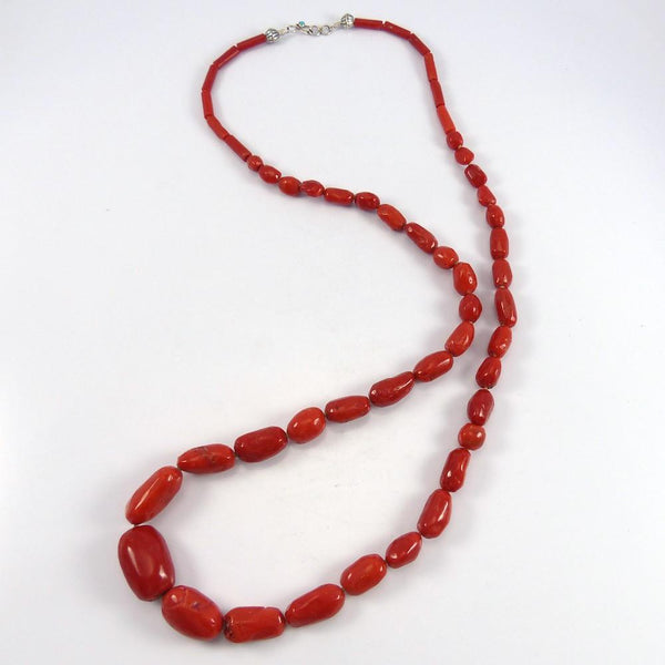 Vintage Coral Bead Necklace – Garland's Indian Jewelry