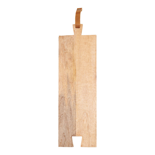 Langwerpige borrelplank, hout