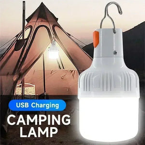 60W USB Rechargeable LED Lantern - Waterproof Emergency Light for Camping, Hiking, and Outdoor Activities - Skylineoutdoors