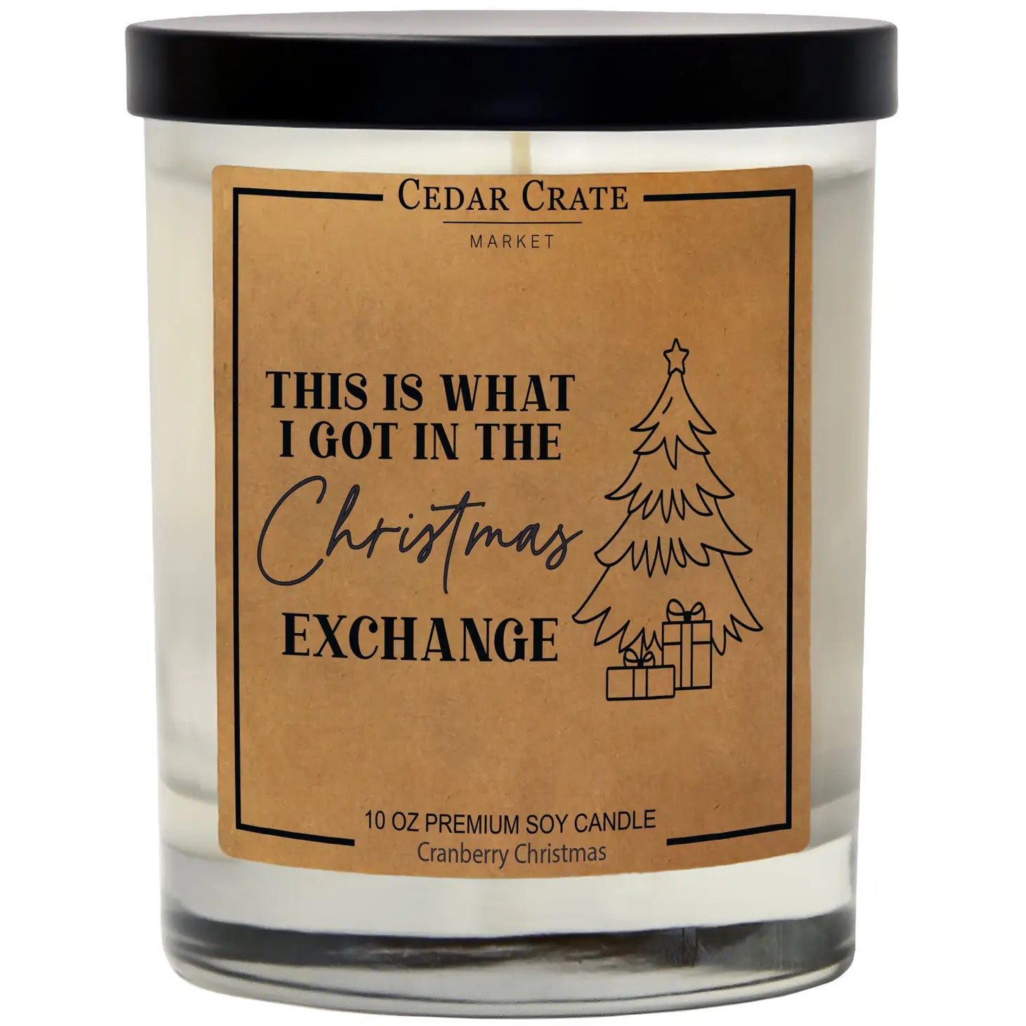 This is What I Got In The Christmas Exchange | Cedar Crate Candle