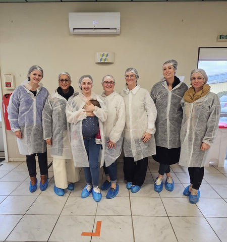 Naturamana et ses ambassadrices visitent le laboratoire