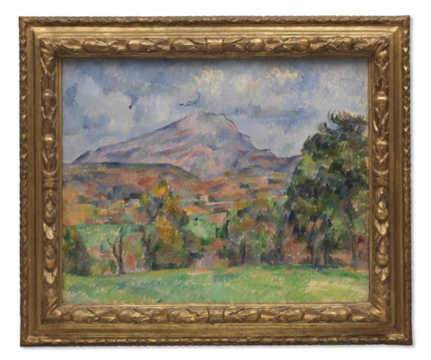 Cézanne's "La Montagne Sainte-Victoire" has a sale estimate of more than $100 million. Credit: Paul G. Allen Estate