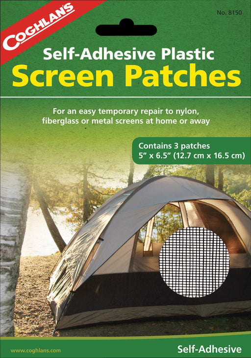 Coghlan's Tent Repair Kit, Quick Canvas & Nylon Patches Screen