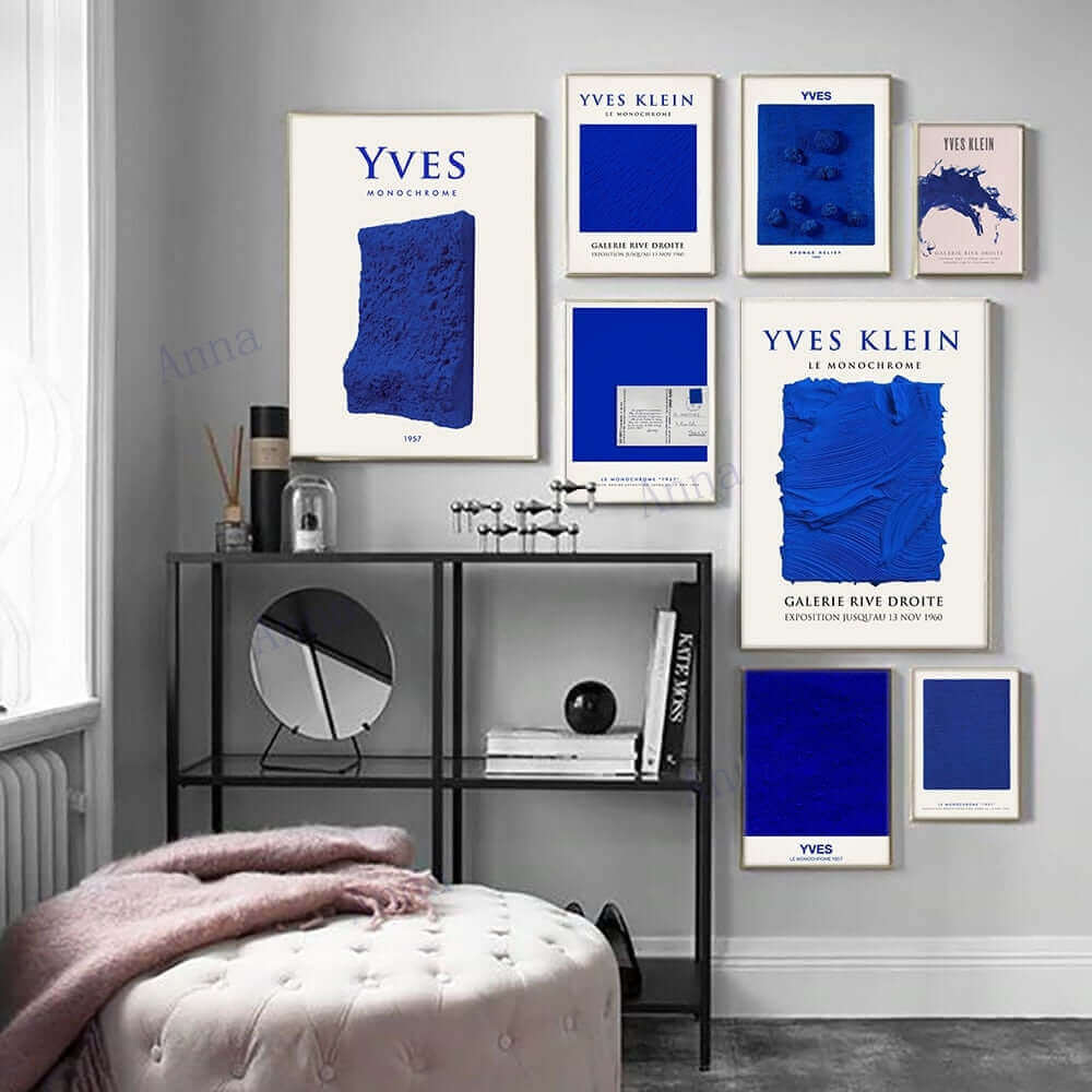 Affiches célèbres de la galerie Yves Klein