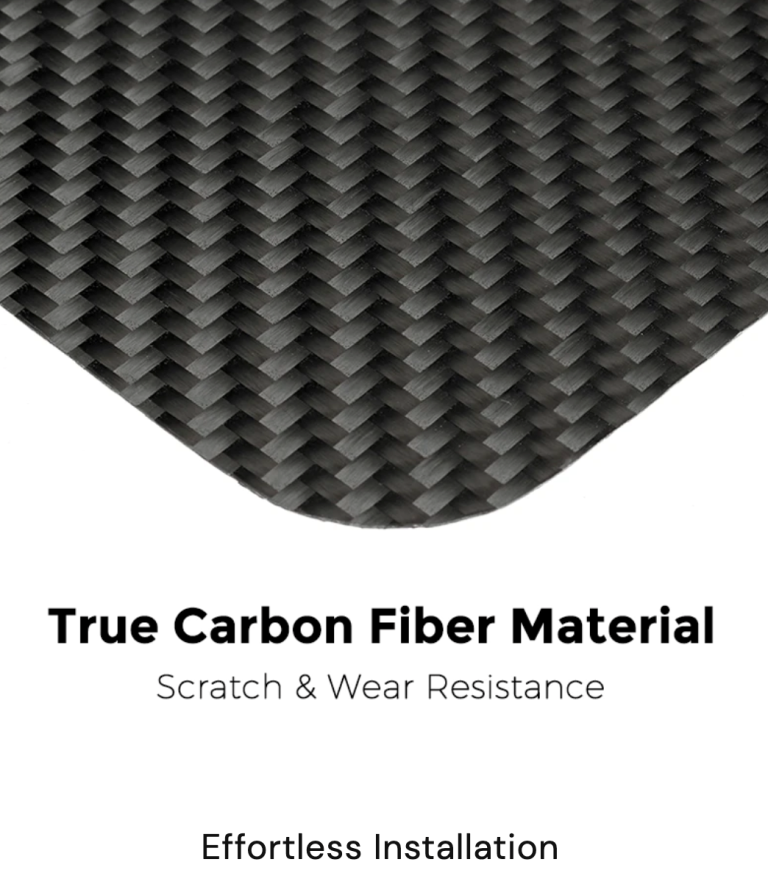 True Carbon Fiber Tesla