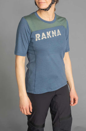 forklædt Mission Minimer MTB/gravel T-shirt til herre | 100% økologisk merinould fra RAKNA