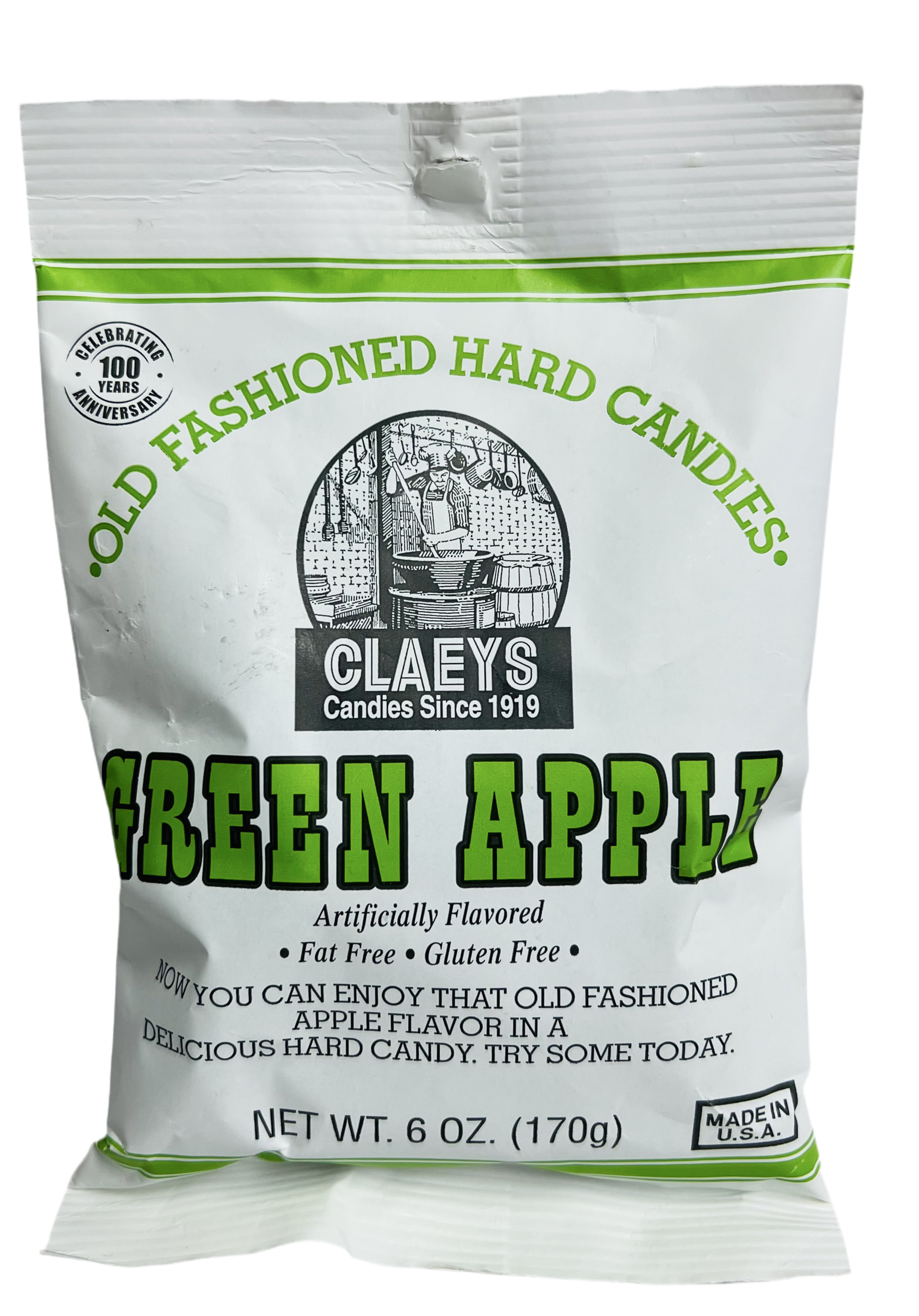 Claeys Old Fashioned Hard Candies Green Apple