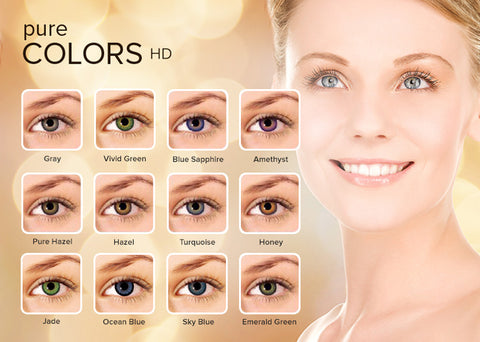 Pure Colors HD Brand Contact Lenses