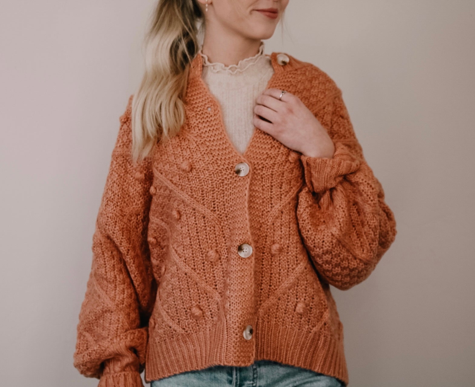 your grandma's button up cardigan – freedom label