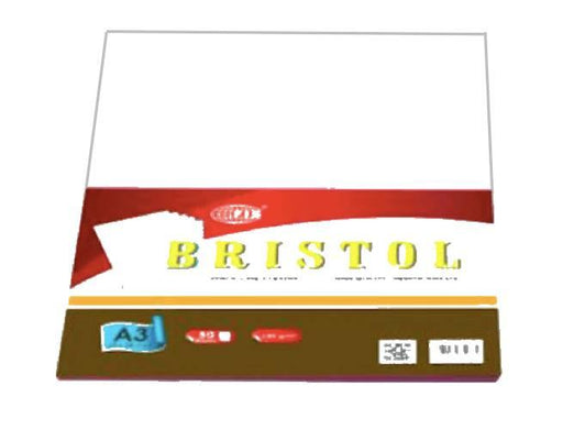 Bristol Paper 240gsm, A4 Size, 100Sheets/pack, White, Dubai & Abu Dhabi,  UAE