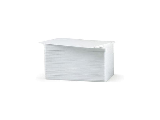 Zebra Premier PVC Blank White Cards - Zebra 104523-111 - Plastic