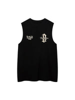 Thesupermade Retro Hip Hop Graffiti Lettering Tank Top