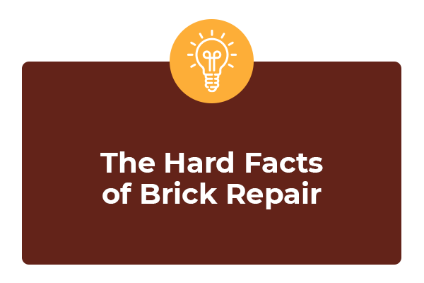 Stucco, mortar, and color wash. Facts about brick repair and replacement