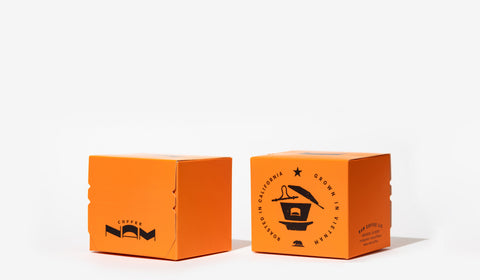 Nam Coffee orange box