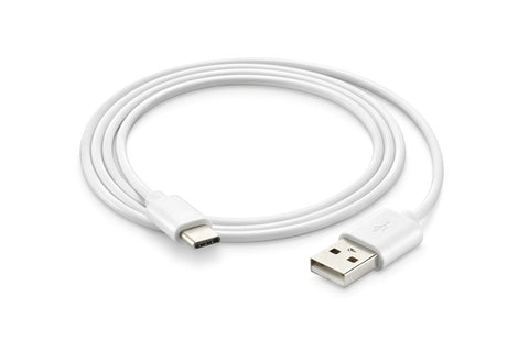 White USB Type-C Charger Cable