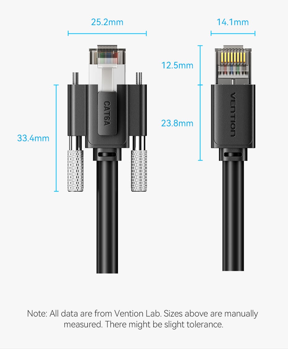 Ultra-Flexible Cat6A SFTP Industrial Camera Ethernet Patch Cable