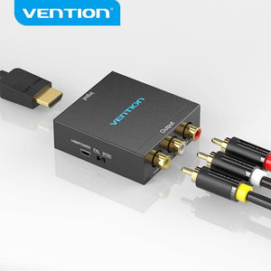 Luidspreker Verschillende goederen Pa HDMI to AV Converter HDMI to RCA CVBS L/R Video Adapter 1080P HDMI Swi