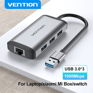 USB3.0 Lan 1000Mbps Ethernet USB RJ45 USB HUB